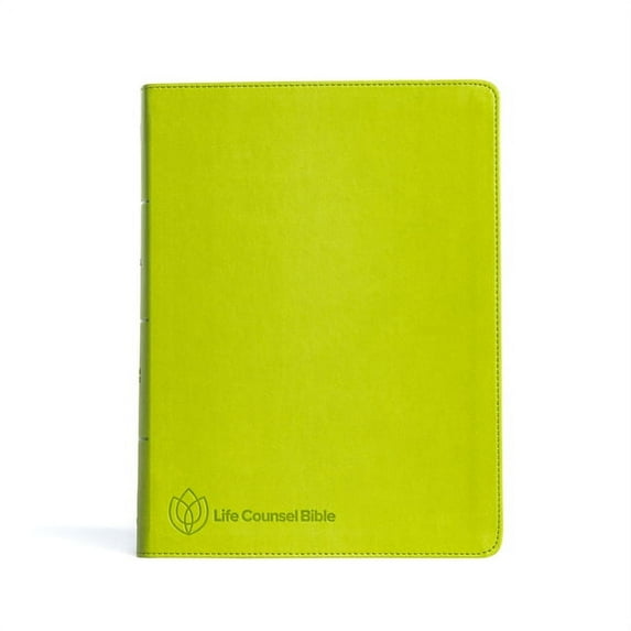 CSB Life Counsel Bible, Apple Green Leathertouch: Practical Wisdom for All of Life, (Hardcover)