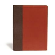 CSB Life Essentials Study Bible, Brown Leathertouch, Hardcover