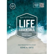 CSB Life Essentials Interactive Study Bible, Hardcover, Jacketed 1500 Principles To Live By Hardcover