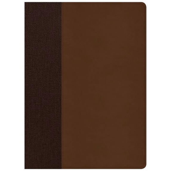 CSB Life Essentials Study Bible, Brown Leather Touch Indexed - Mar 2020