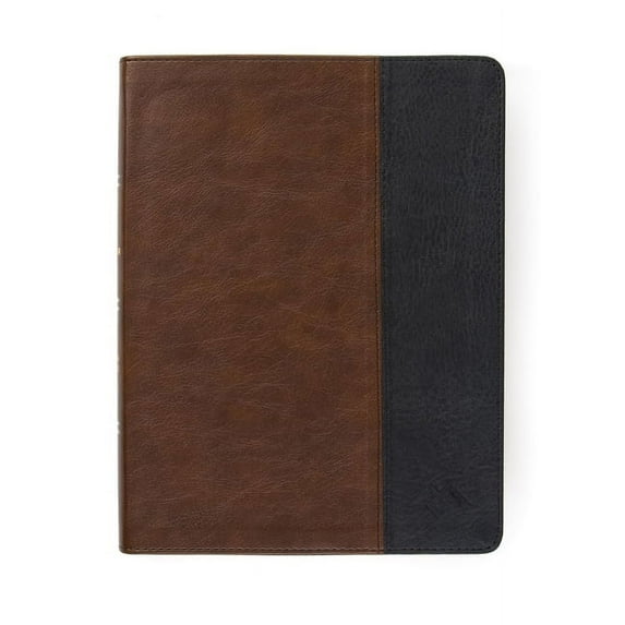 CSB Men of Character Bible, Brown/Black LeatherTouch (Hardcover)