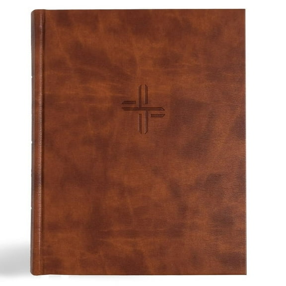 CSB Notetaking Bible, Expanded Reference Edition, Brown Leathertouch Over Board, (Hardcover)