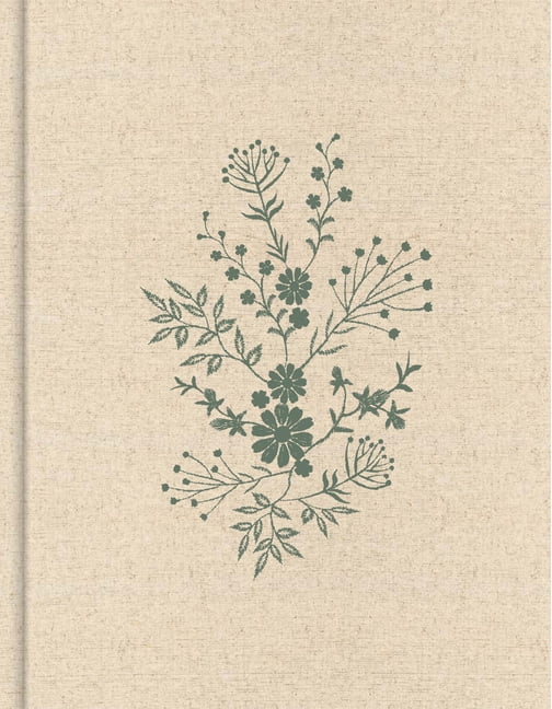 CSB Notetaking Bible, Expanded Reference Edition, Cream/Floral Cloth Over Board, (Hardcover)