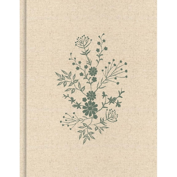 CSB Notetaking Bible, Expanded Reference Edition, Cream/Floral Cloth Over Board, (Hardcover)