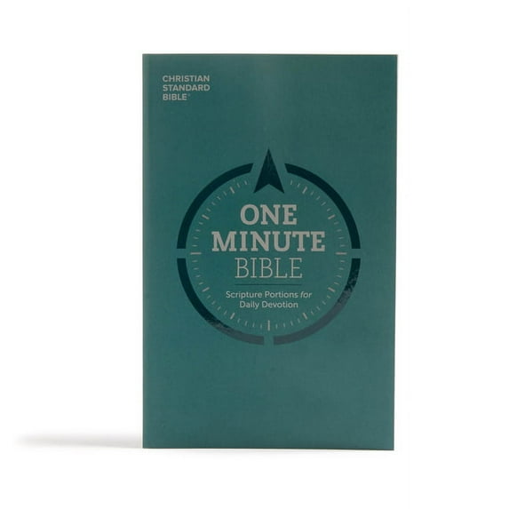 CSB One Minute Bible: Scripture Portions for Daily Devotion, (Paperback)
