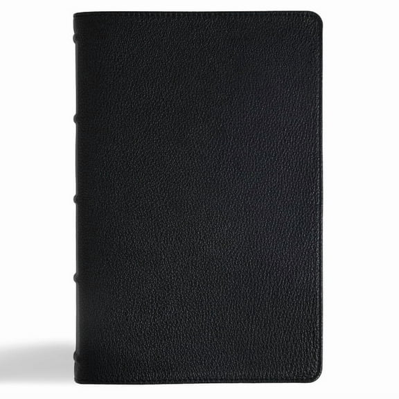 CSB Oswald Chambers Bible, Legacy Edition, Black Premium Goatskin: Includes My Utmost for His Highest Devotional and Oth, (Hardcover)