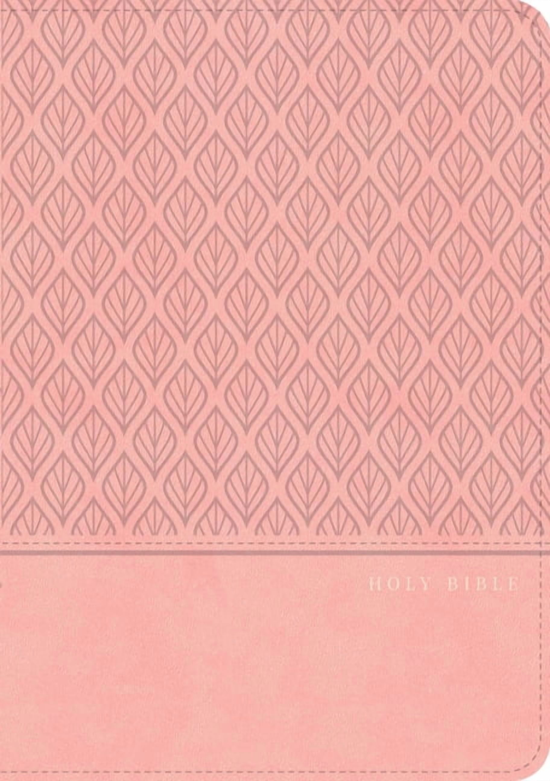 CSB Personal Size Giant Print Bible, Optimal Type, Digital Study Edition, Pink Leathertouch, (Hardcover)