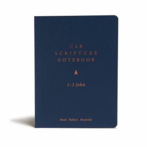 Pre-Owned CSB Scripture Notebook, 1-3 John: Read. Reflect. Respond. (Paperback) 1087722519 9781087722511