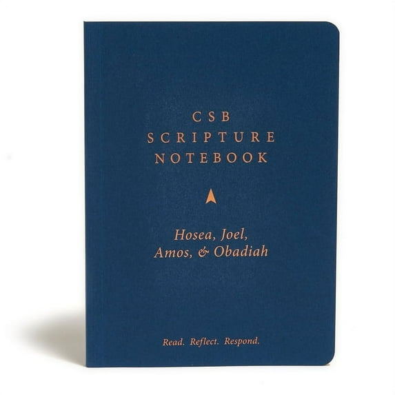 CSB Scripture Notebook, Hosea, Joel, Amos, Obadiah : Read. Reflect. Respond. (Paperback)