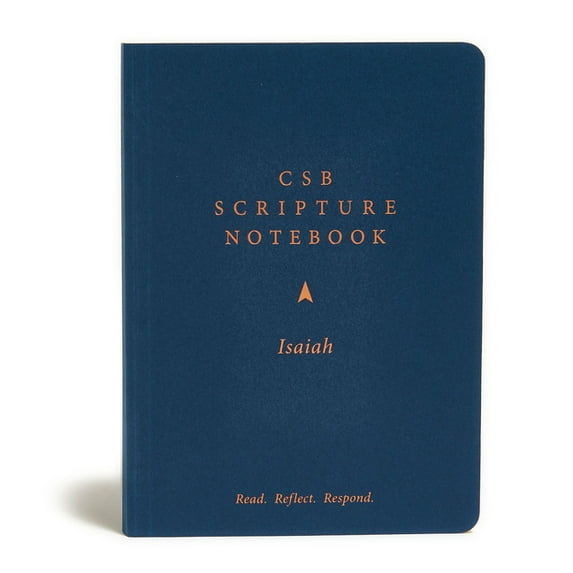 CSB Scripture Notebook, Isaiah : Read. Reflect. Respond. (Paperback)