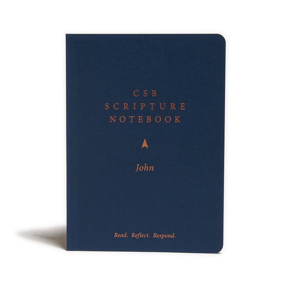 CSB Scripture Notebook, John : Read. Reflect. Respond. (Paperback)