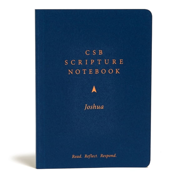 Pre-Owned CSB Scripture Notebook, Joshua: Read. Reflect. Respond. (Paperback) 108773133X 9781087731339