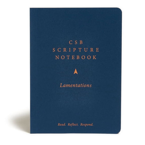 CSB Scripture Notebook, Lamentations, Black Letter, Single-Column, Notetaking, Journaling Space, Sermon Series, Personal Study, Concise Format, Easy-to-Read Bible Serif Type
