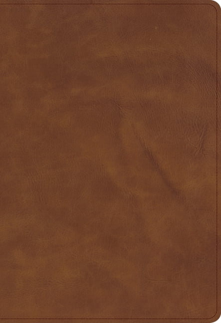 Holman Handcrafted Collection CSB Single-Column Compact Bible, Holman Handcrafted Collection, Zipper Closure, Marbled Tan Premium Calfskin, (Hardcover)