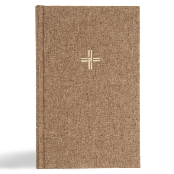 CSB Single-Column Personal Size Reference Bible, Brown Cloth Over Board, (Hardcover)