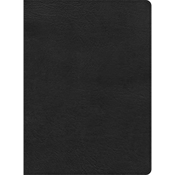Pre-Owned CSB Single-Column Wide-Margin Bible, Black LeatherTouch Paperback