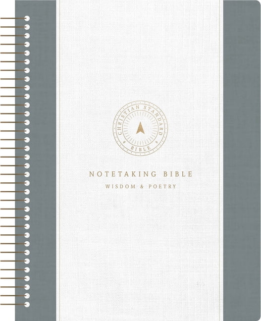 CSB Spiral-Bound Notetaking Bible, Optimal Type, Wisdom and Poetry, (Spiral-Bound)