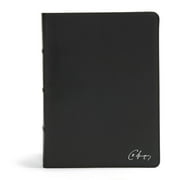 CSB Spurgeon Study Bible, Black Genuine Leather, Indexed, Hardcover