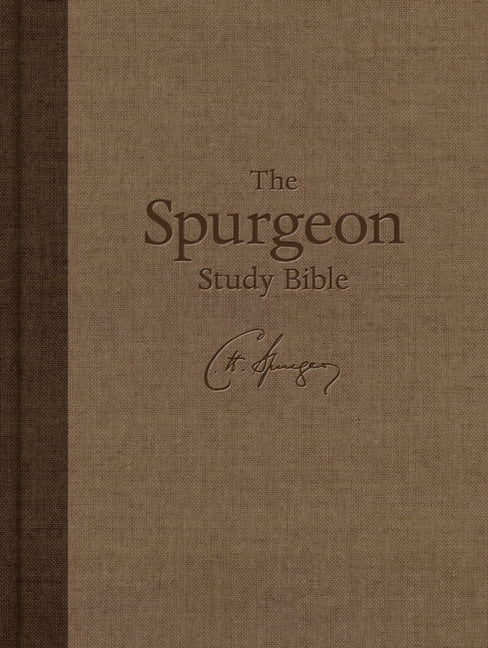 CSB Spurgeon Study Bible, Brown Hardcover, (Hardcover)