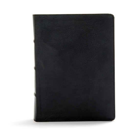 CSB Study Bible, Black Deluxe LeatherTouch : Faithful and True (Hardcover)