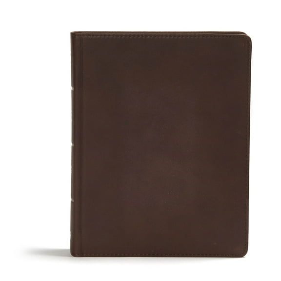 CSB Study Bible, Brown Genuine Leather: Faithful and True, (Hardcover)