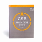 CSB Study Bible, Large Print, Digital Study Edition, Hardcover, Hardcover