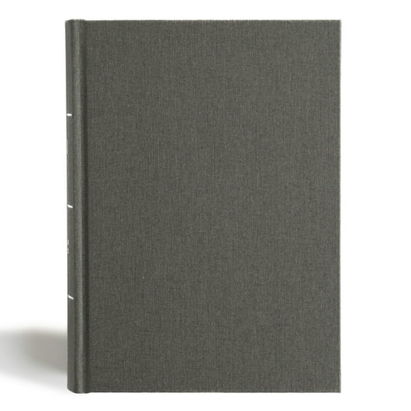 CSB Study Bible, Personal Size, Digital Study Edition, Charcoal Cloth Over Board, (Hardcover)