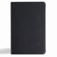 thumbnail image 1 of CSB Thinline Bible, Anglicised Edition, Black Leathertouch, (Hardcover), 1 of 1