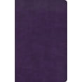 thumbnail image 1 of CSB Thinline Bible, Plum LeatherTouch (Hardcover), 1 of 1