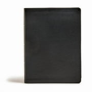 CSB Tony Evans Study Bible, Black Genuine Leather Study Notes and Commentary, Articles, Videos, Easy-To-Read Font Hardcover