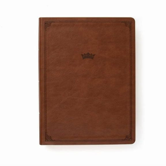 CSB Tony Evans Study Bible, British Tan Leathertouch: Study Notes and Commentary, Articles, Videos, Easy-To-Read Font, (Hardcover)