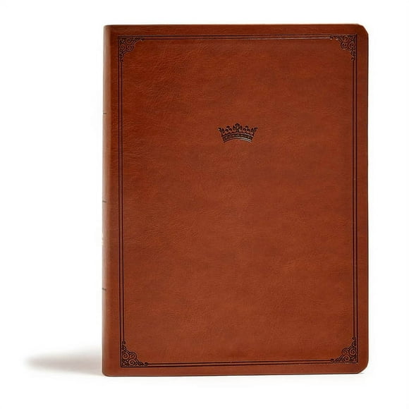 CSB Tony Evans Study Bible, British Tan LeatherTouch, Indexed : Advancing Gods Kingdom Agenda (Hardcover)