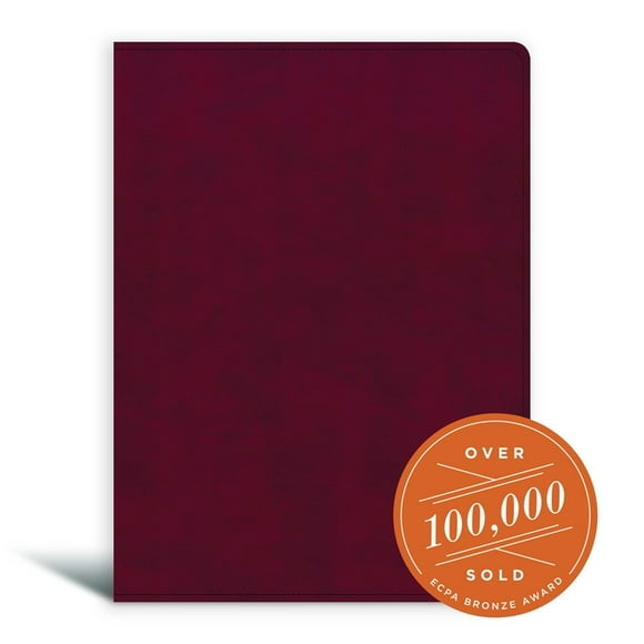 CSB Tony Evans Study Bible, Burgundy LeatherTouch Indexed : Advancing Gods Kingdom Agenda (Hardcover)