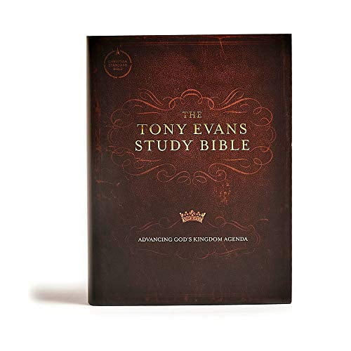 Pre-Owned CSB Tony Evans Study Bible, Hardcover: Study Notes and Commentary, Articles, Videos, Easy-To-Read Font (Hardcover) 1433606860 9781433606861
