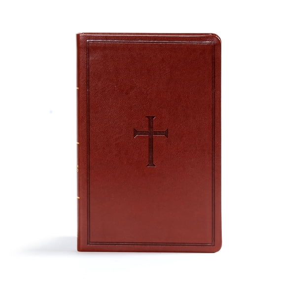 CSB Ultrathin Reference Bible, Brown LeatherTouch (Hardcover)