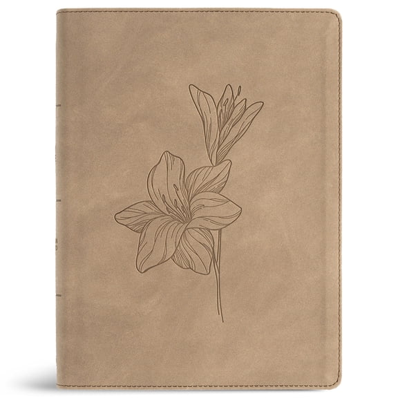 CSB Verse-By-Verse Reference Bible, Digital Study Edition, Earth Suedesoft Leathertouch, (Hardcover)