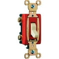 thumbnail image 1 of CSB20AC1LACC8 20A Grounding Premium Single Pole Toggle Switch, Light Almond, 1 of 1