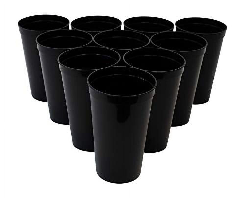  Domensi 60 Pcs Christmas 12 oz Plastic Stadium Cups Bulk  Plastic Cups Reusable Blank Reusable Drink Tumblers Drinking Cups for Party  Picnic Birthday Wedding Baby Shower Events DIY Projects (White) 