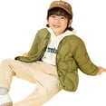 thumbnail image 1 of CSCHome 1-10Y Newborn Toddler for Winter Lightweight Cotton Jacket Kids Girls Boys Warm Liner Coat for Outdoor Indoor Daily, 1 of 9