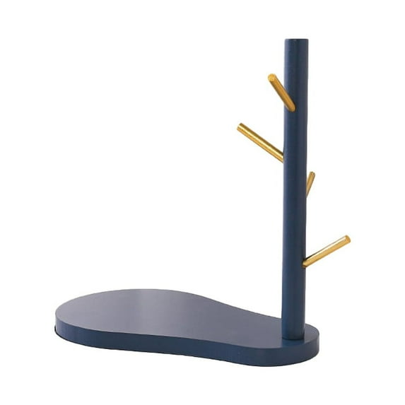 CSCHome 11X6X10in Jewelry Wooden Tree Fork Display Stand, Various Styles to Choose,Storage Ornaments