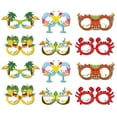 thumbnail image 1 of CSCHome 12 PCS Birthday Decoration Fruit Paper Glasses Outdoor Party Supplies Tropical Party Decor, 1 of 5