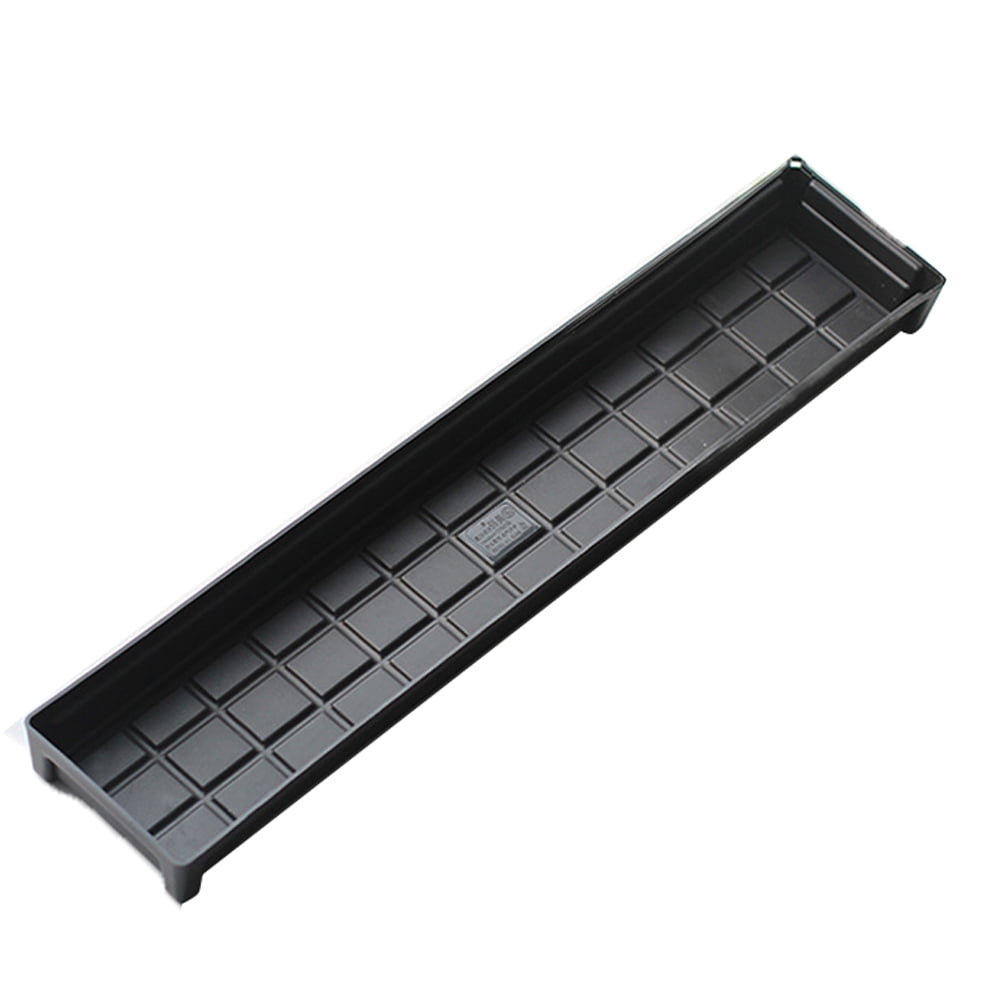 CSCHome 3.3x15.6x1.3inch Rectangular Clear Thick Plastic Heavy Duty