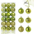 thumbnail image 1 of CSCHome 36 PCS Christmas Decorations, Christmas Tree Decoration Set for Holiday Party Garland Christmas Tree Decoration(Grass green), 1 of 6