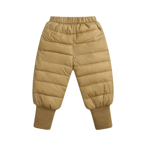CSCHome 3M-6T Toddler Newborn Girls Winter Winter Cotton Pants Kids Soft Solid Fleece Jogger Sweatpants Threaded Bottoms Trousers