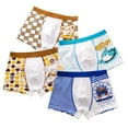 thumbnail image 1 of CSCHome 4 PCS Boys'Boxer Underwear Soft Underwear Toddler Boy Clothes for 2-18 Y, 1 of 9
