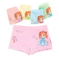thumbnail image 1 of CSCHome 5 PCS Toddler Girls Boxers Panties Underwear for Kids Breathable Cotton Underwear 2-12y, 1 of 8
