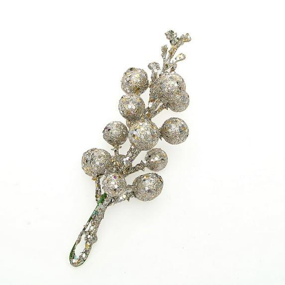 CSCHome 6 PCS Christmas Tree Cane Accessories Decor Artificial Stems Holiday Decoration 7.9*2 In