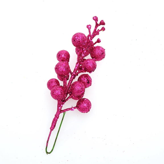 CSCHome 6 PCS Christmas Tree Cane Accessories Decor Artificial Stems Holiday Decoration 7.9*2 In