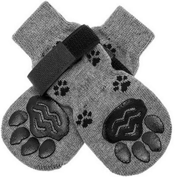 CSCHome Anti-Slip Dog Shoes Washable Breathable 4 PCS Dog Socks Indoor & Outdoor Wear for Puppy Small Medium Large Dogs