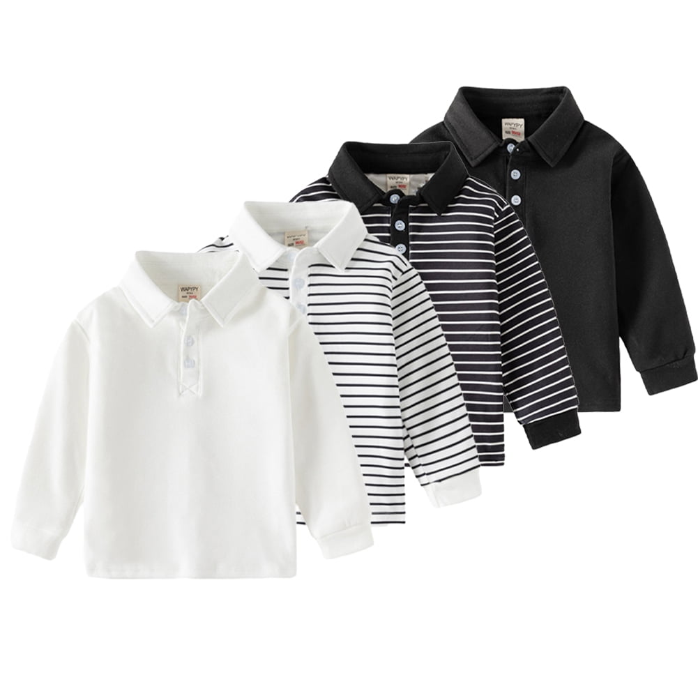 CSCHome Baby Toddler Boy Fall Shirt 16Y Soft Cotton Long Shirt Sleeve